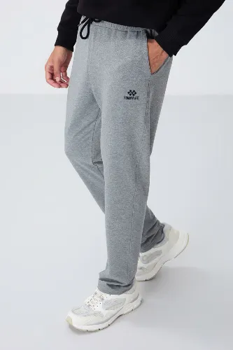 Resim T06Er-84682 Düz Paça Erkek Eşofman Alt