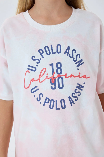 Resim U.S. Polo Assn Kids Kız Çocuk Şort Takım Us2514-G