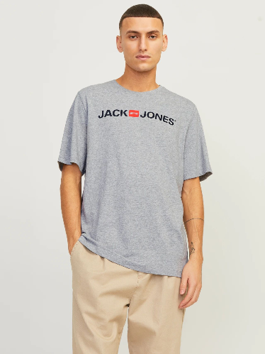 Resim Jack & Jones Jjecorp Logo Tee Ss Crew Neck Noos Erkek T-Shirt 12137126