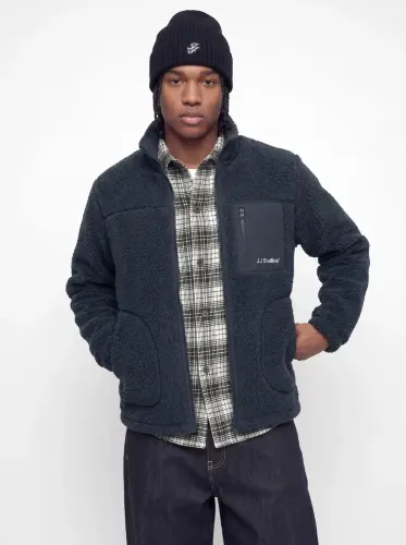 Resim Jack & Jones Jjesoho Teddy Jacket Aw26 Noos Erkek Ceket 12299491