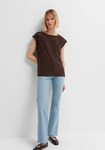 Resim Mavi Kadın T-shirt M1613946-70236