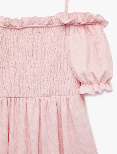 Resim Koton Kız Çocuk Elbise 6SKG80034AK