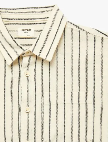 Resim Koton Erkek Çocuk T-shirt 6SKB60090TW