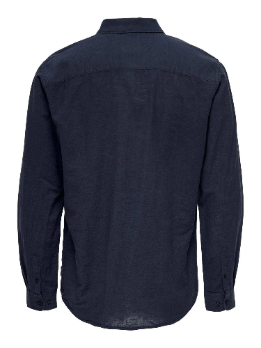 Resim Only & Sons Onscaiden Life Ls Solid Linen Shirt Noos Erkek Gömlek 22012321