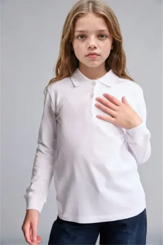 Resim Defacto Uzun Kol Kız Çocuk Sweat J0010A6/WT34