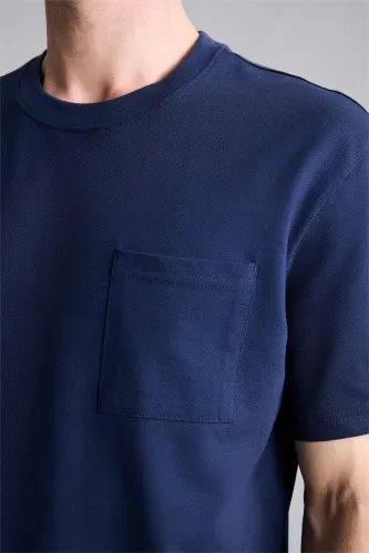 Resim Defacto Erkek T-shirt G7221AX/NV241