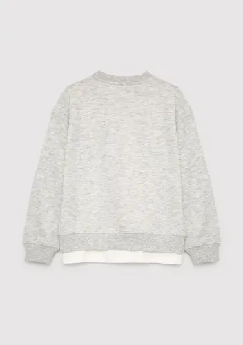 Resim Mavi Kız Çocuk Sweat M7S10194-88467