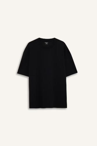 Resim Defacto Erkek T-shirt X3926AZ/BK81