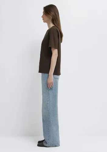 Resim Mavi Kadın T-shirt M1613907-90707