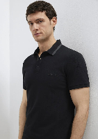 Resim Mavi Polo Erkek T-Shirt M0611829-900