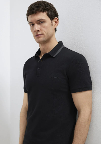 Resim Mavi Polo Erkek T-Shirt M0611829-900