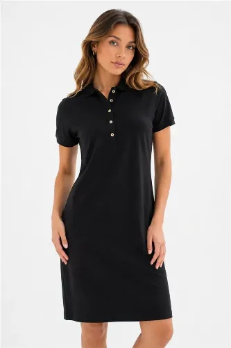 Resim Fashion Friends Kadın Polo Yaka Elbise 26Y0499K1