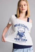 Resim Defacto Kadın  T-shirt H8921AX/WT32