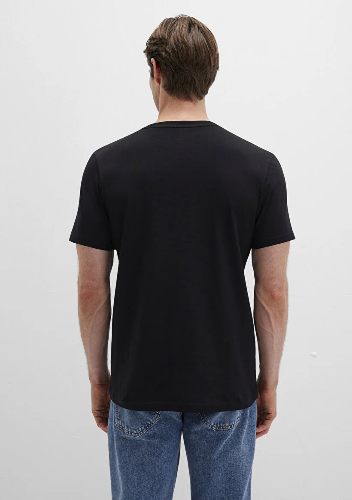 Resim Mavi Baskılı Erkek T-Shirt M066841-900