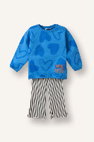 Resim Defacto Kız Bebek Sweat Takım H1240A5/BE277