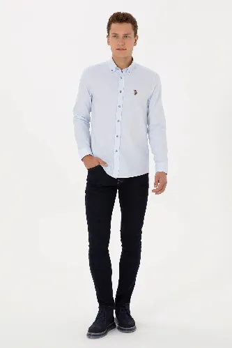 Resim 2225466 Cedcolor025K U.S Polo Assn. Erkek Uzun Kol Gömlek