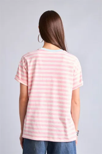 Resim Defacto Kadın  T-shirt H6969AX/BE440