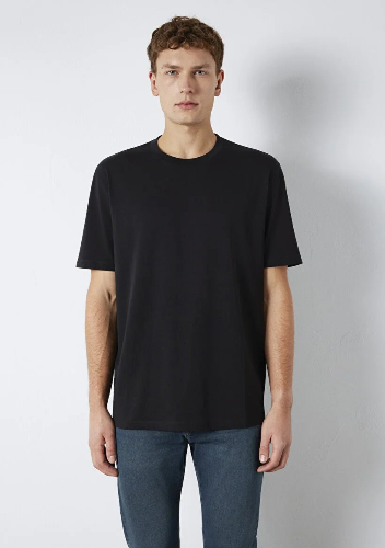 Resim Mavi Erkek T-shirt M0613199-900