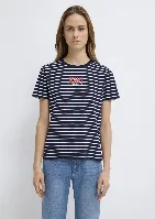 Resim Mavi Kadın T-shirt M1613562-88030