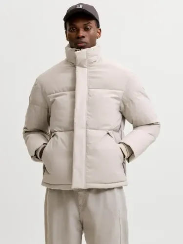 Resim Jack & Jones Jjesoho Puffer Collar Aw26 Sn Erkek Ceket 12298861