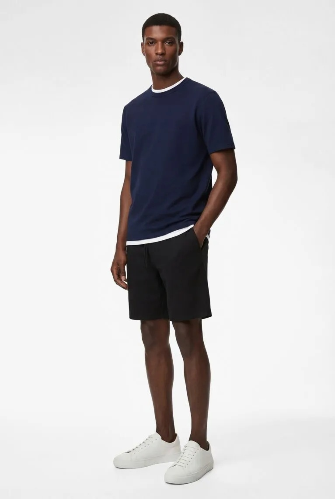 Resim Koton Erkek Kot&Kanvas Şort 6SAM40009MK