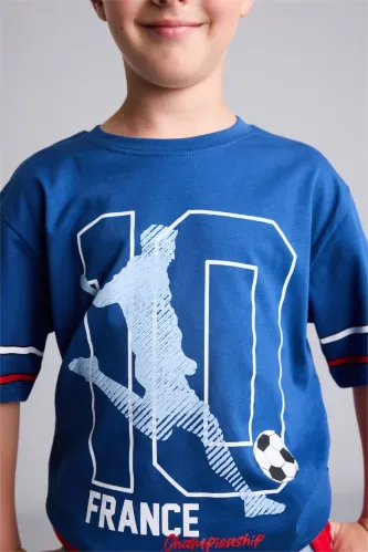 Resim Defacto Erkek Çocuk T-shirt H9748A8/BE766