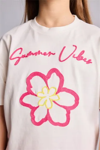 Resim Defacto Kız Çocuk T-shirt H6155A8/ER98