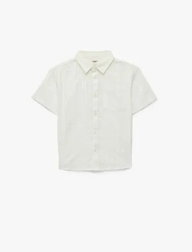 Resim Koton Erkek Çocuk T-shirt 6SKB60089TW