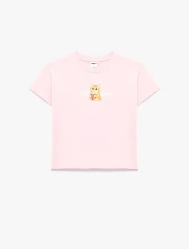 Resim Koton Kız Bebek T-Shirt 6Smg10175Ak