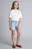 Resim Defacto Kız Çocuk T-shirt H5035A8/WT34