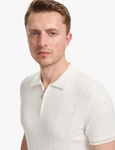 Resim Pierre Cardin Erkek Triko T-shirt PU-10696 Lumba