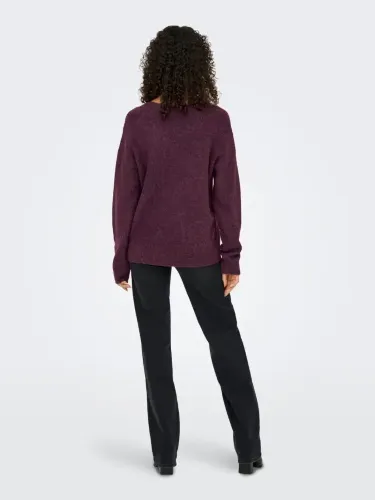 Resim Only Onlcamılla V-Neck L/S Pullover Knt Noos Kadın Kazak 15204588
