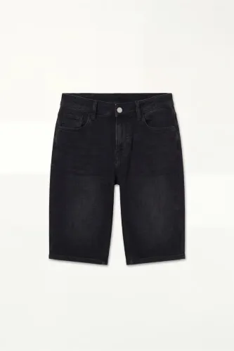 Resim Defacto Erkek Kot&Kanvas Şort G8662AX/NM40