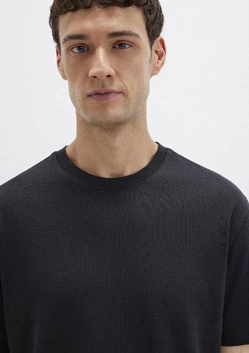 Resim Mavi Erkek T-shirt M0611596-900