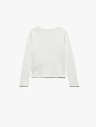Resim Koton Kız Çocuk Sweat 7WKG10063AK