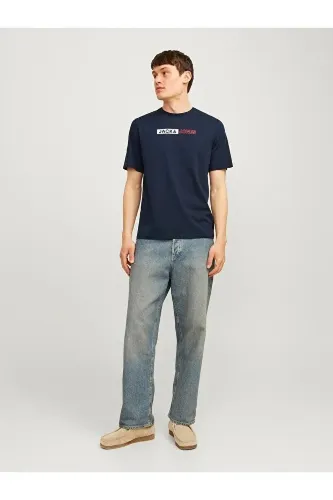 Resim Jack & Jones Jjecorp Logo Tee Play Ss O-Neck Noos Erkek T-shirt 12233999