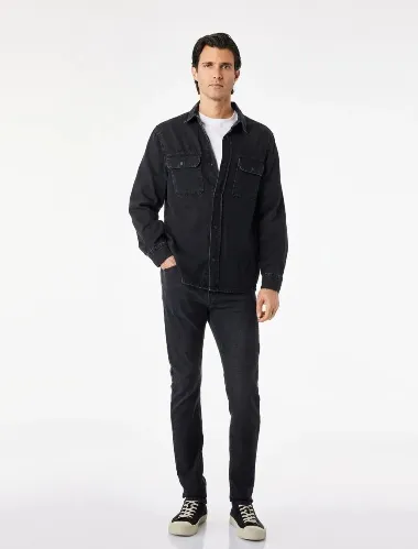 Resim Koton Erkek Jean Pantolon 7WAM40086ND
