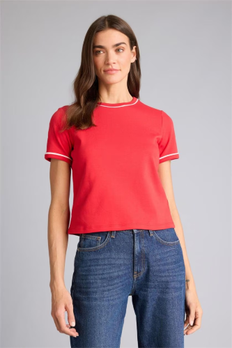 Resim Defacto Kadın T-shirt G8521AX/RD286