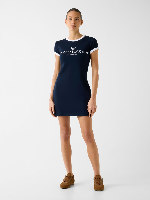 Resim Guess Athleisure  Kadın  Elbise V6GK05K2988-A71W Mıla Ss Short Dress