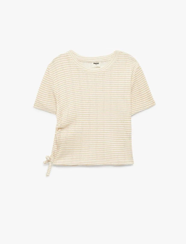 Resim Koton Kız Çocuk T-shirt 6SKG10370AK