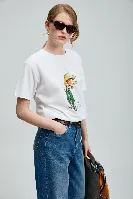 Resim Lufian Fame Kadın T-shirt 121020041