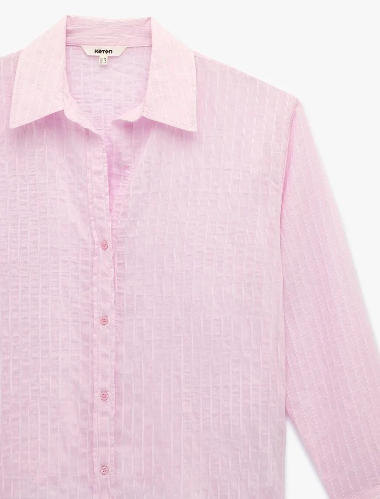 Resim Koton Kadın Gömlek 6SAK60099PW