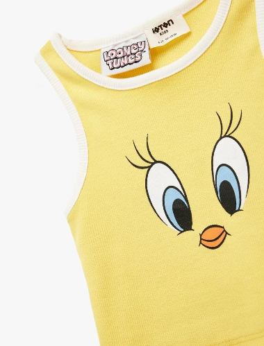 Resim Koton Kız Çocuk Atlet 6SKG30012AK