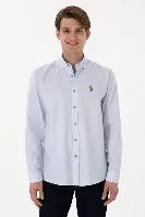 Resim 2225466 Cedcolor025K U.S Polo Assn. Erkek Uzun Kol Gömlek