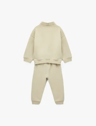 Resim Koton Erkek Bebek Sweat Takım 7WMB10006TK