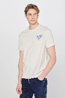 Resim Wrangler Grafik Logo Erkek T-shirt W2610018614