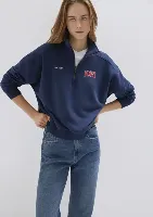 Resim Mavi Kadın Sweat M1S10373-70488