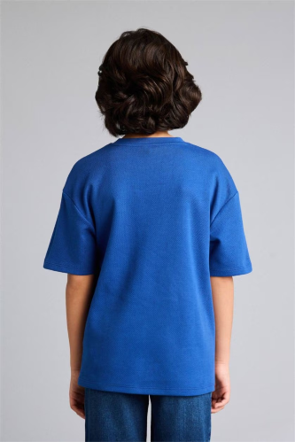 Resim Defacto Erkek Çocuk T-shirt G9727A8/BE114