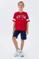 Resim U.S. Polo Assn Kids Erkek Çocuk Şort Takım Us2415-G