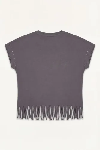 Resim Defacto Kız Çocuk T-shirt H5999A8/AR148